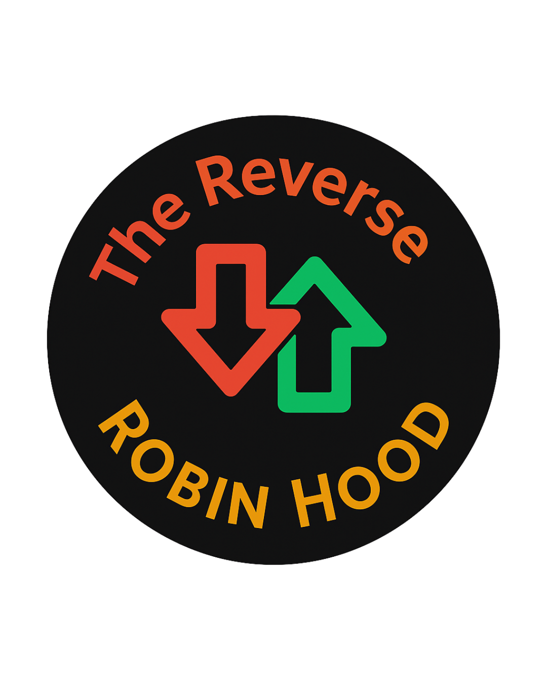 The Reverse Robin Hood Logo